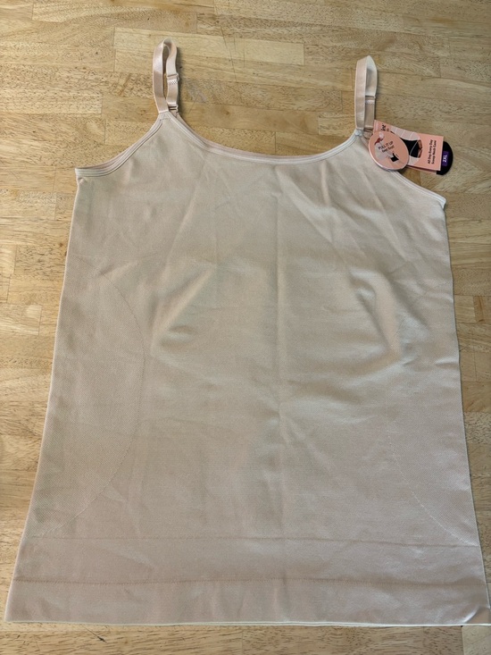 Shapermint Tops - Shapermint Nude Seamless Slimming Cami with Adjustable Straps